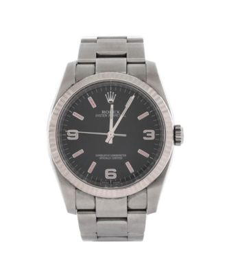 Oyster Perpetual Datejust Automatic Watch in Stainless Steel and White Gold 36mm