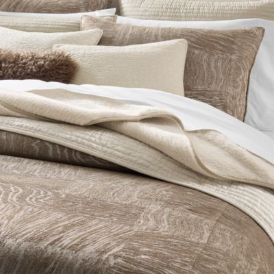 Textured Inlay Duvet Cover, King - Exclusive