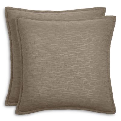 Textured Italian Matelasse Euro Sham Set - Exclusive