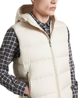 Man Hooded Puffer Vest