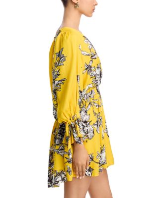 Clarissa Deep V Mini Dress