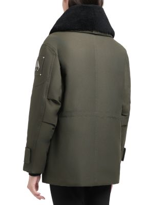 Aurora Shearling Trim Down Jacket