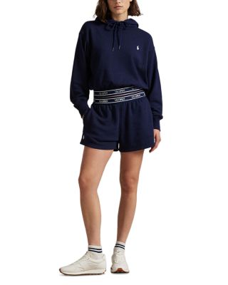 US Open Logo Waistband Cropped Hoodie
