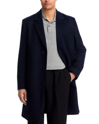 BOSS - Jared Wool & Cashmere Regular Fit Topcoat