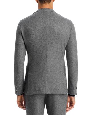 Hanry Slim Fit Tech Flannel Jersey Unstructured Sport Coat