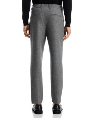 Perin Tapered Fit Tech Flannel Jersey Jogger Pants