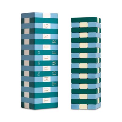 Tumbling Towers - Green/Blue