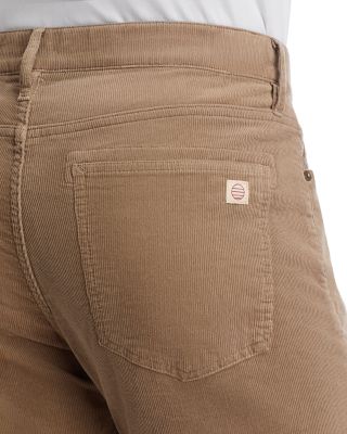 5 Pocket Flex Cords Slim Straight Fit Pants