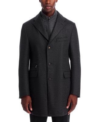 Herringbone Bib Top Coat 