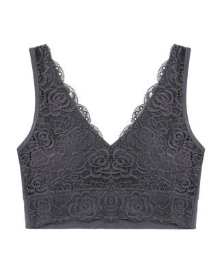 Soft V Lace Reversible Bralette