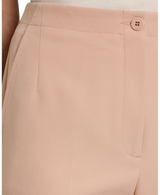 Beth Soft Stretch Crepe Mid-Rise Flared Pant