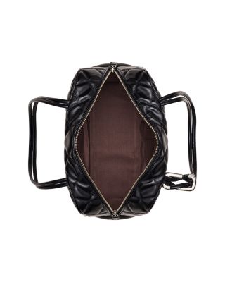 The Quilted Leather Dual Satchel