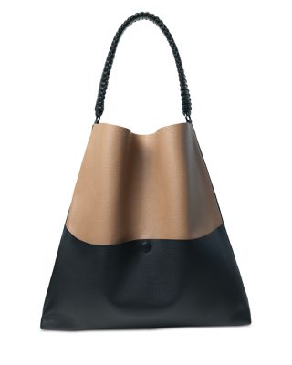 Duo Slim Leather Tote