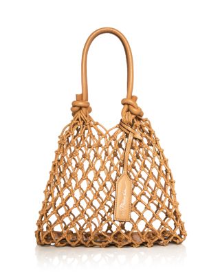 Faux Fur Macrame Mini Sac Tote