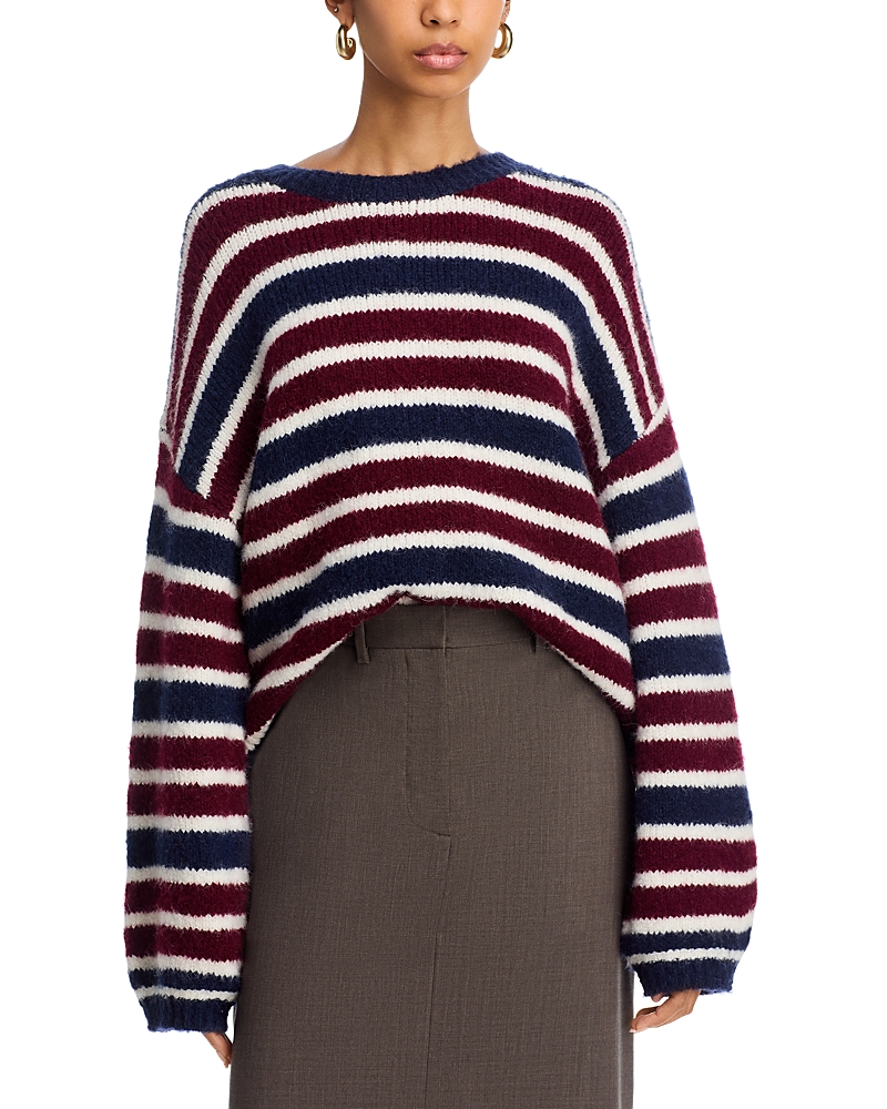 French Connection Chunky Sweater In Blue