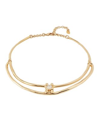  Twin Radiance Collar Necklace