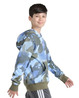 Boys' Printed Fleece Halftone Camo Hoodie - Big Kid