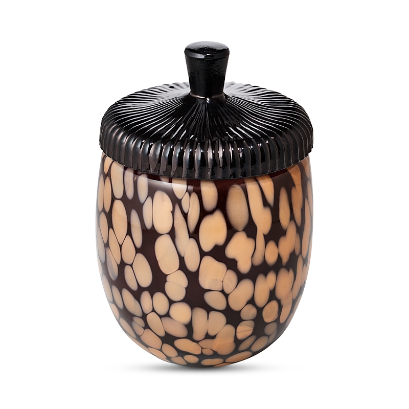 Illume Midnight Pumpkin Glass Acorn Candle, 11.5 Oz. In Multi
