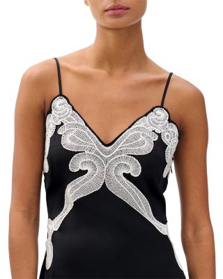 Ann Embellished Slip Dress