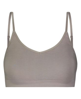 Soft Convertible Crop Top Halter Bralette