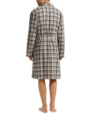 Homey Checked Robe
