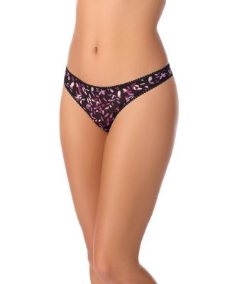 Printed Hipster Thong