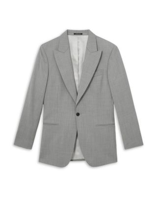 Inspire Slim Fit Peak Lapel Wool Blazer