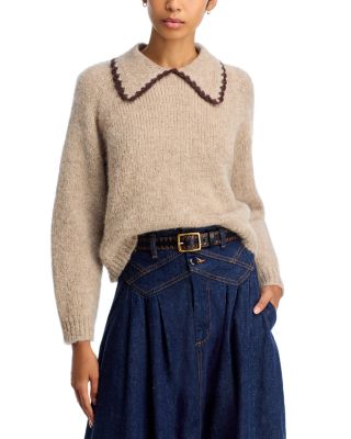 The Crochet Collar Sweater