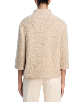 Short Boucl&eacute; Jacket