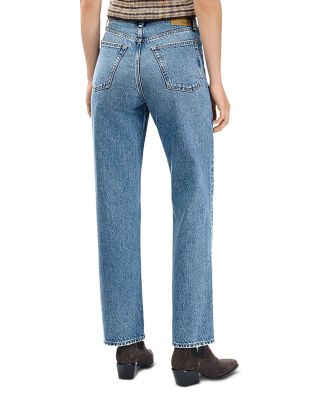 Shea High Rise Straight Ankle Jeans in Ithaca