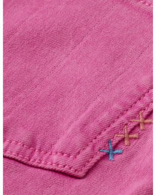 Girls' The Wave Wide Leg Jeans in Dark Pink - Little Kid, Big Kid