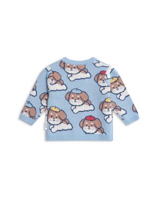 Boys' Parisian Painter Pup Knit Pullover Sweater - Baby, Little Kid