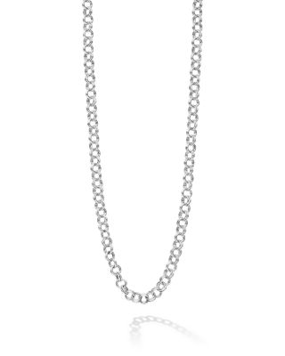 Men's Sterling Silver Anthem High Jinks Link Chain Necklace, 22"