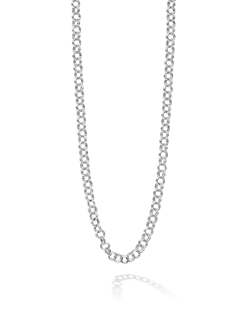 Lagos Men's Sterling Silver Anthem High Jinks Link Chain Necklace, 22