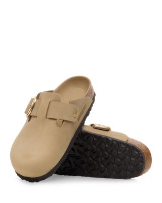 Women's Boston Big Buckle Clogs
