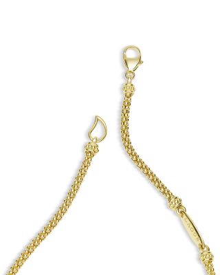 18K Gold Caviar Bracelet, 2mm