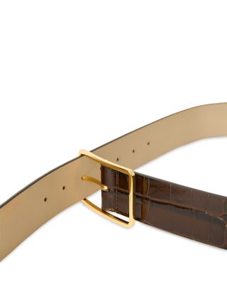 Women&#39;s Milla Croc Embossed Belt