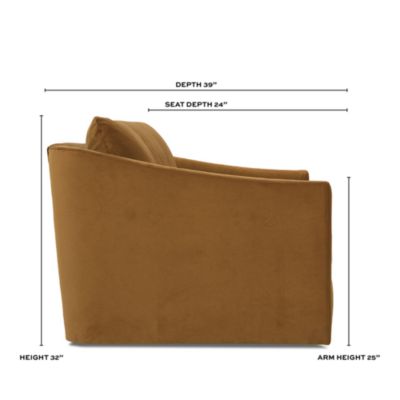 Astor 92&amp;quot; Fabric Sofa - Exclusive