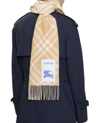 Check Cashmere Scarf