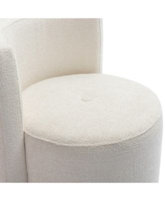 Alyssa Chenille Rolling Desk Chair