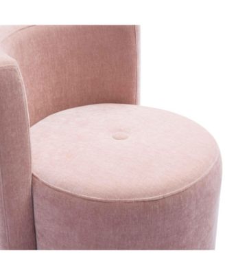 Alyssa Chenille Rolling Desk Chair