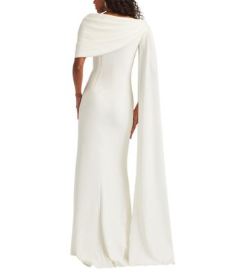  Acadia Shawl Draped Gown
