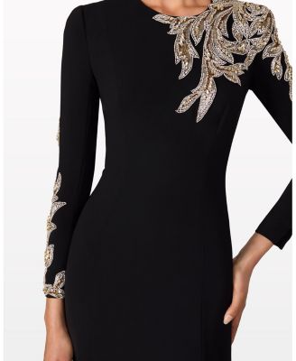 Honor Sequin-Embellished Maxi Gown