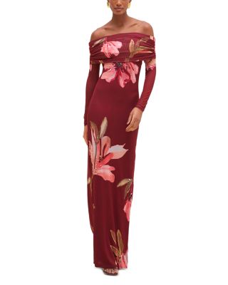 Delicata Embellished Tulle Maxi Dress