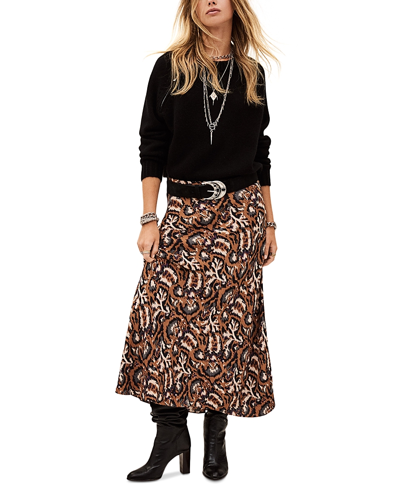 Ba&sh Onintia Skirt In Brown