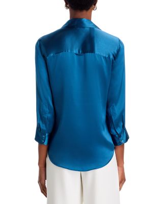 Dani Silk Charmeuse Blouse