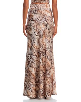 Colin Double Breasted Silk Blazer, Sonya Silk Bustier & Ryker Silk Maxi Skirt