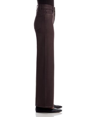 Le Slim Palazzo High Rise Jeans in Truffle Coated