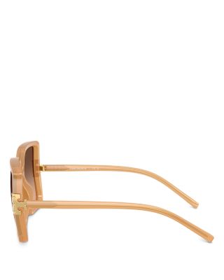 Flat Eleanor Square Sunglasses, 57mm - Exclusive