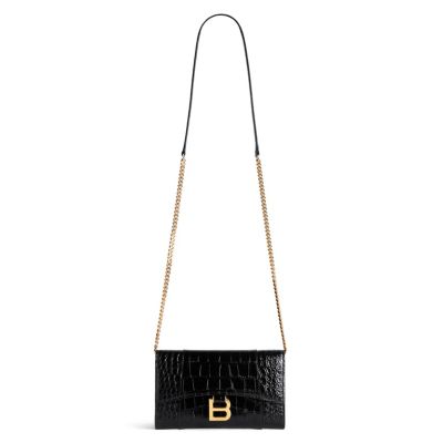 Balenciaga - Hourglass Wallet On Chain